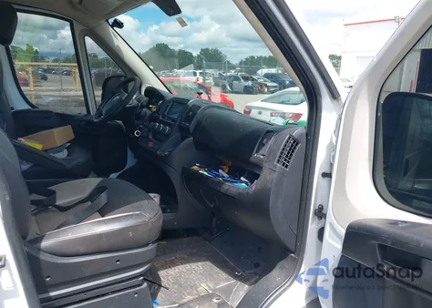 2017 Ram Promaster 1500 Low Roof 136 Wb from USA, damaged, VIN 3C6TRVAG0HE513450